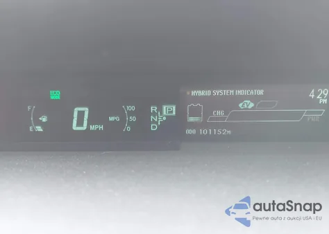 2012 Toyota Prius Two из США, поврежденный, VIN JTDKN3DU6C0335776